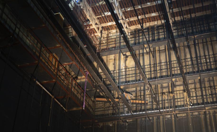 Reforma prepara Teatro Guaíra para espetáculos em 2022