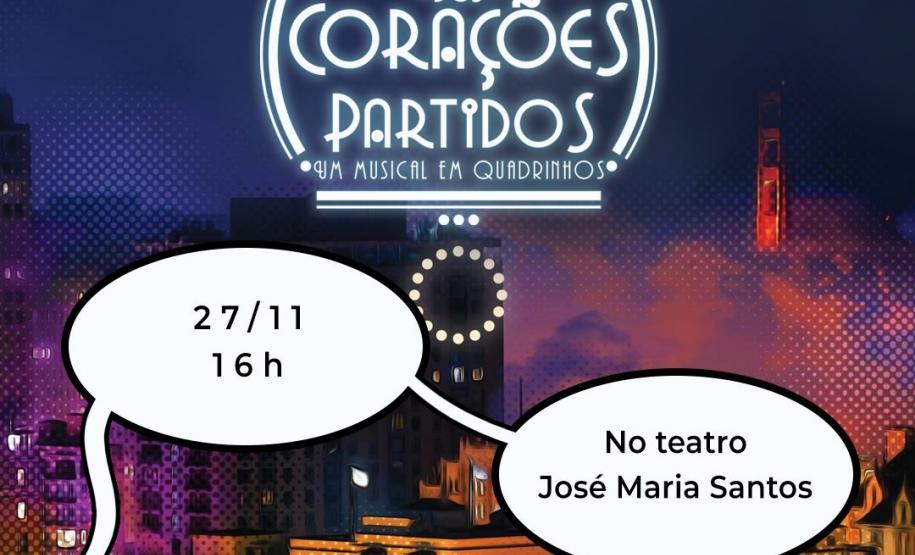 Arte de divulgação de O Clube dos Corações Partidos