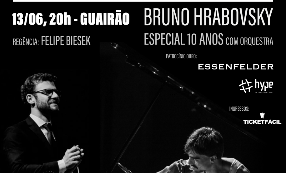 Arte gráfica de divulgação do espetáculo