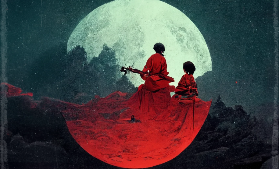 Capa gráfica do EP "Maré alta, enfim"