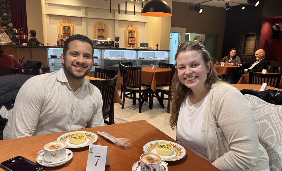 Isabella Traub e Eduardo Sucre também aprovaram a nova opção do centro