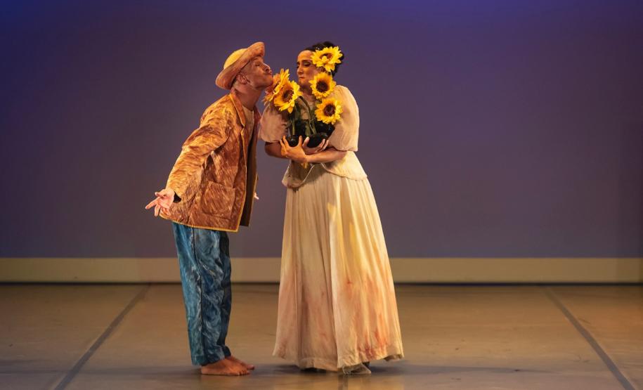 Cenas do espetáculo