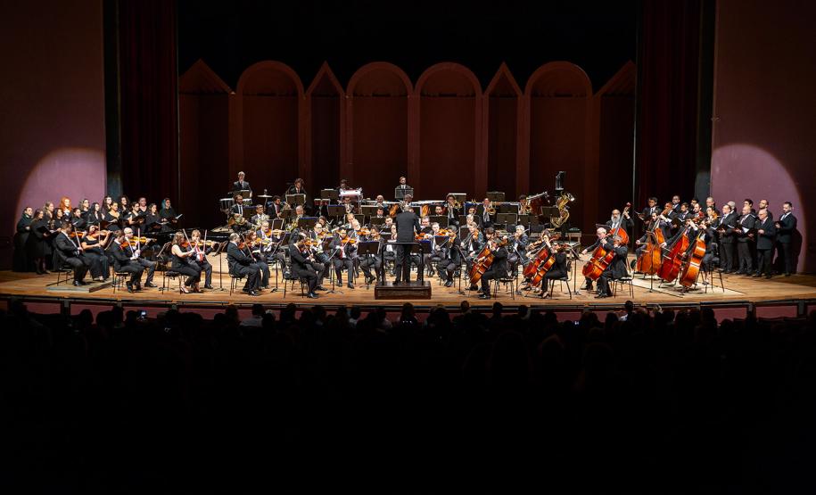 Orquestra em concerto no domingo