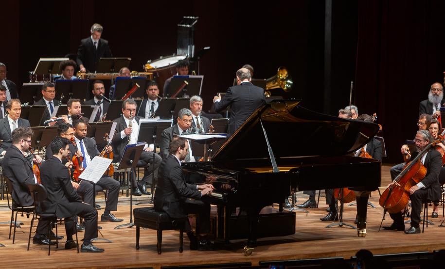 Orquestra em concerto no domingo