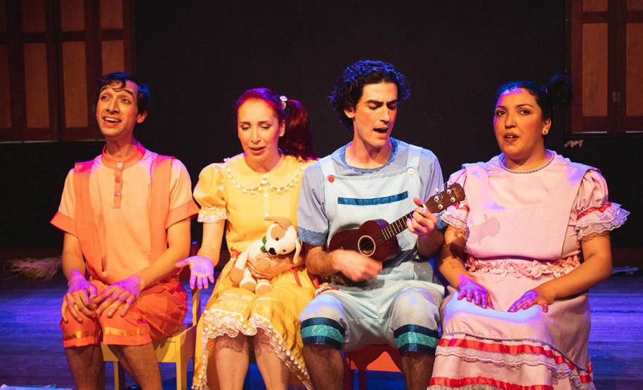 Atores em "Carmela Caramelo e Remela"