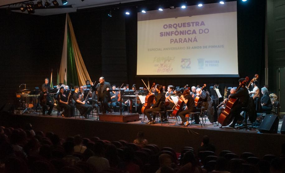 Concerto didático em Pinhais para rede municipal