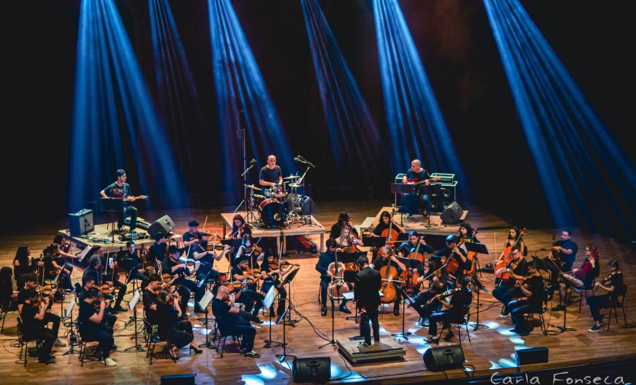 Orquestra Cordas do Iguaçu em apresentação