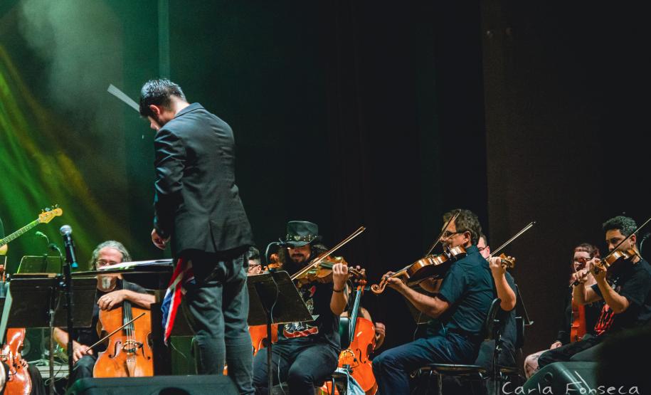 Orquestra Cordas do Iguaçu em apresentação
