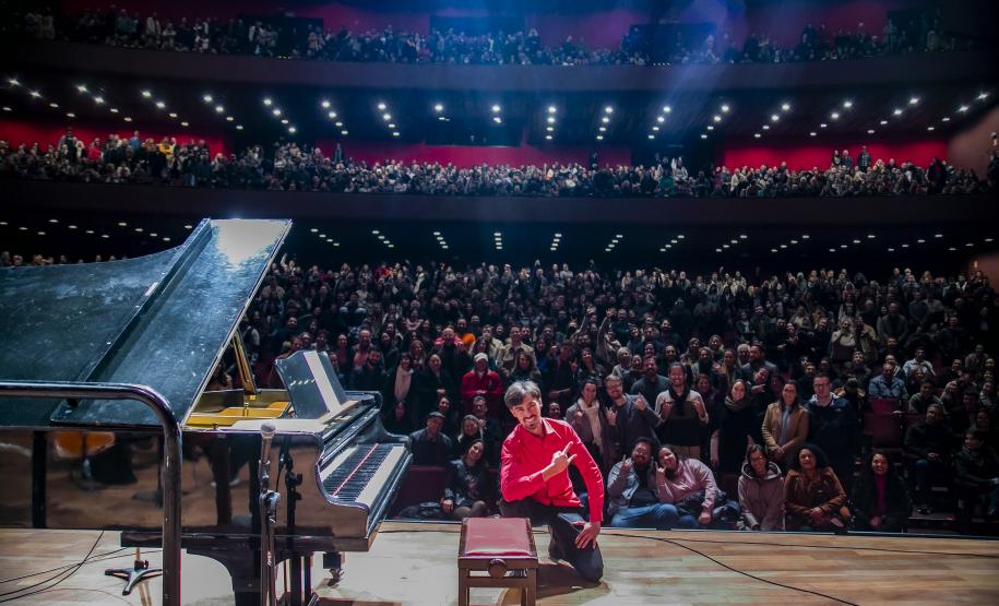 Apresentação de Rock ao Piano no Guairão em 2023