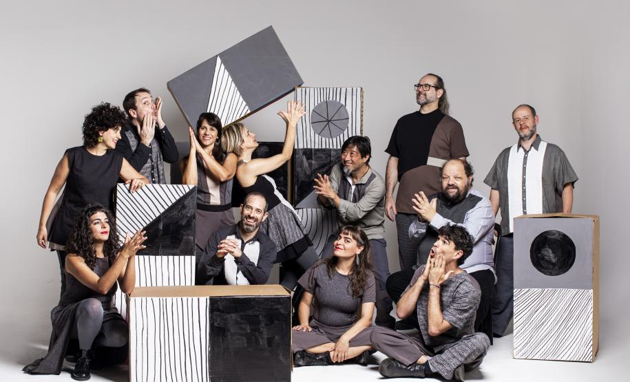 Grupo em ensaio fotográfico