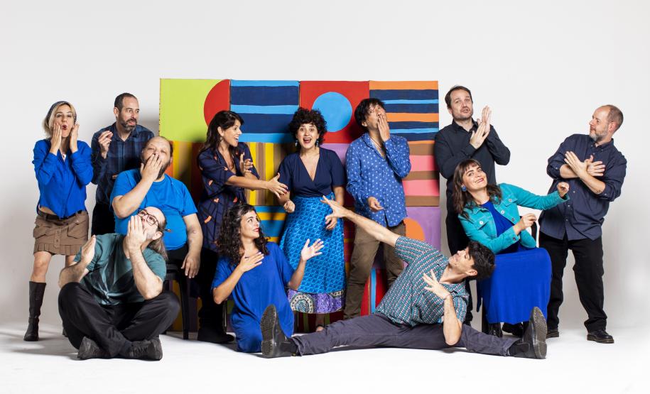 Grupo em ensaio fotográfico