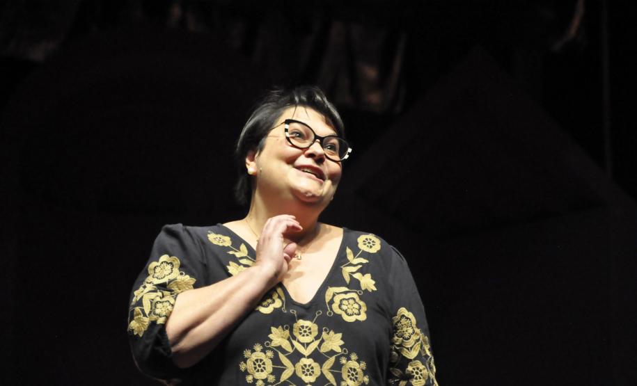 Ensaio da Orquestra e cantores no Guairão