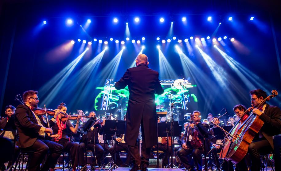 Orquestra Sinfônica de Curitiba em espetáculo