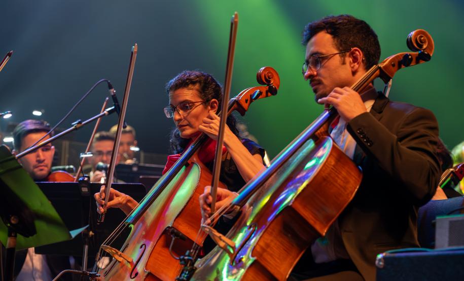 Orquestra Sinfônica de Curitiba em espetáculo
