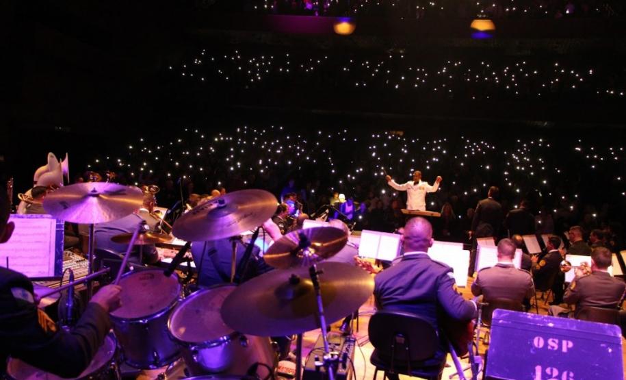 Concerto da Banda da PMPR em 2023 no Teatro Guaíra