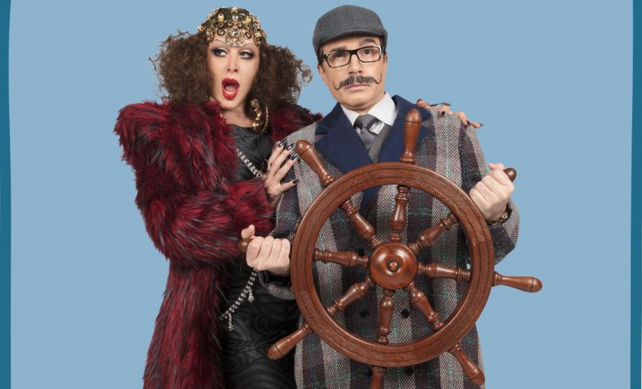 personagens Lena e Esteban