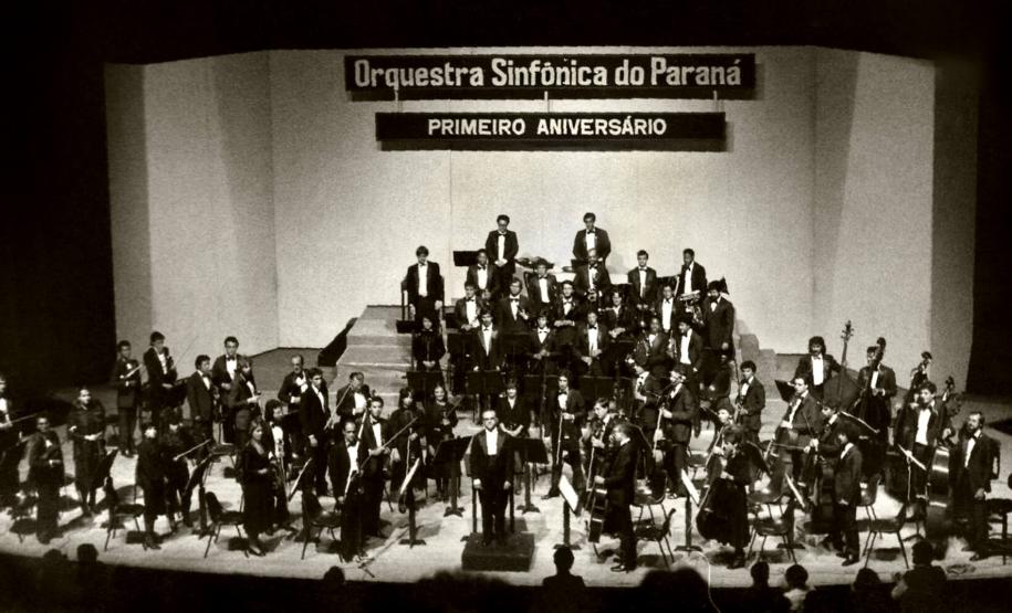O primeiro ano da Orquestra, que completa 40 anos em 2025