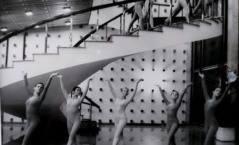 Escola de Dança Teatro Guaíra em 1974