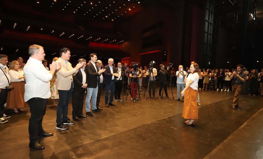 Evento no placo do Guairão