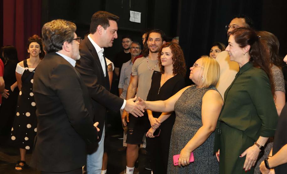 Evento no placo do Guairão