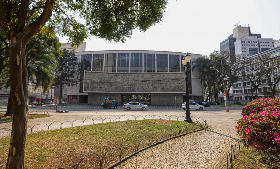 Evento no placo do Guairão