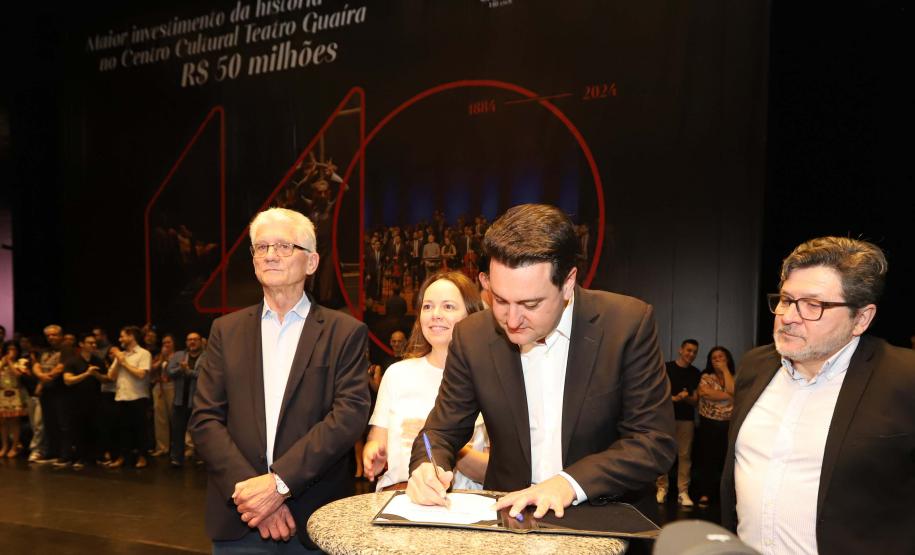 Evento no placo do Guairão