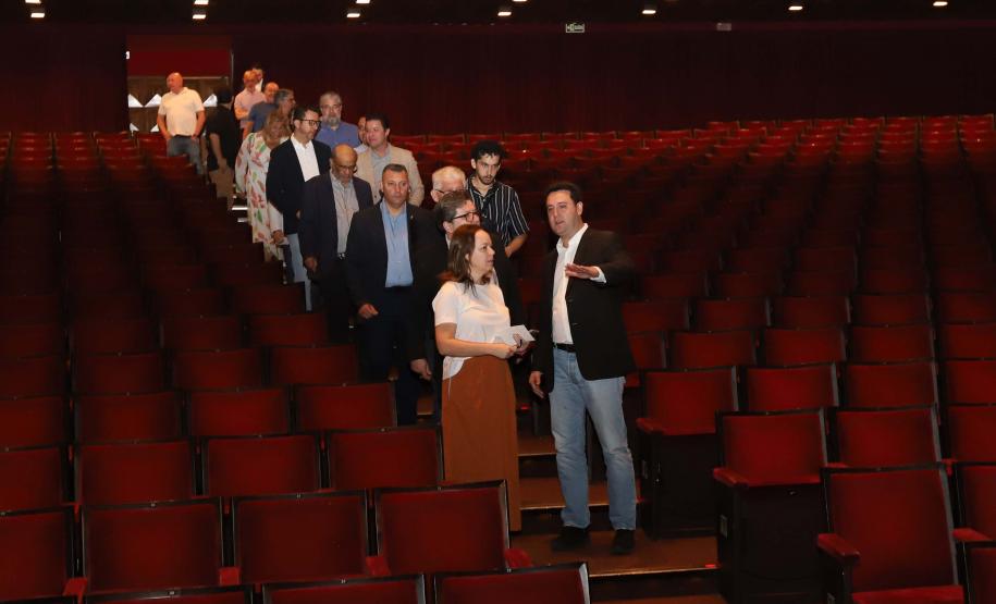 Evento no placo do Guairão