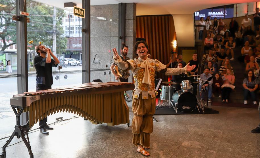 Cenas da visita especial "Guaíra do avesso"