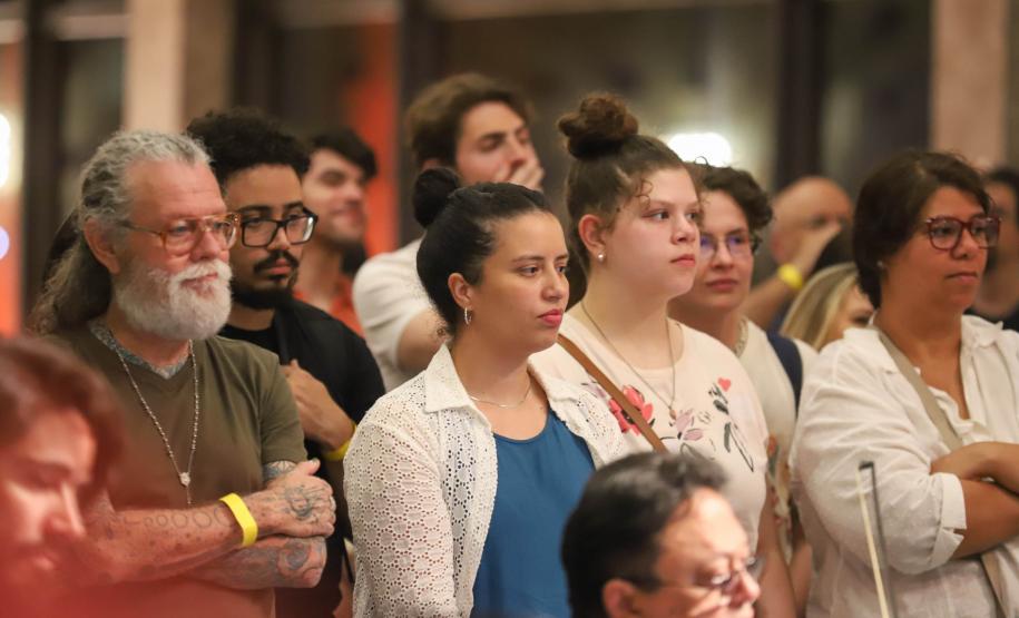 Cenas da visita especial "Guaíra do avesso"