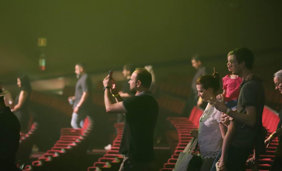 Cenas da visita especial "Guaíra do avesso"