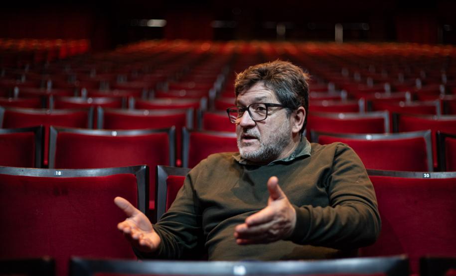 Cleverson Cavalheiro, presidente do Centro Cultural Teatro Guaíra