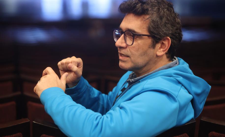 Luiz Fernando Bongiovanni, diretor do Balé Teatro Guaíra