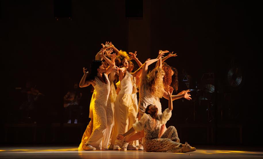 Um dos elencos de Orfeu e Eurídice