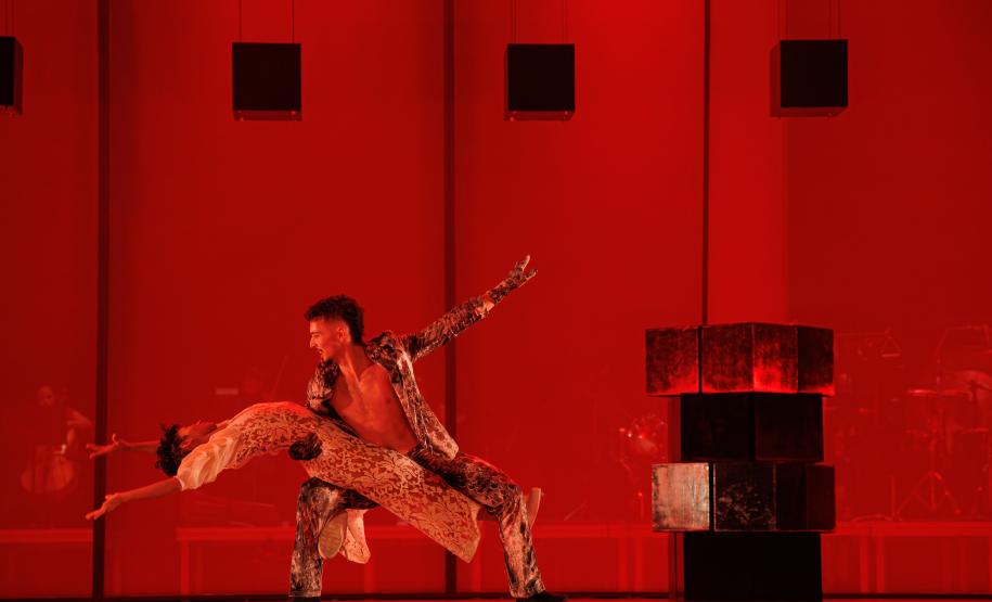 Um dos elencos de Orfeu e Eurídice