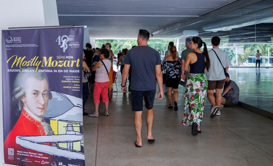 Primeiro concerto Mostly Mozart no MON