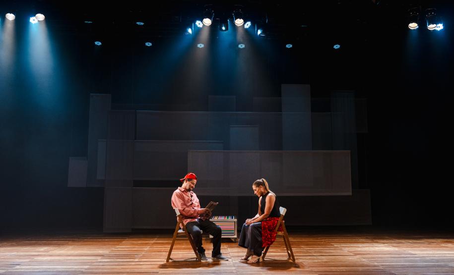 “Avesso do Avesso” reúne no palco pela primeira vez Heloisa Périssé e Marcelo Serrado no Teatro guaíra