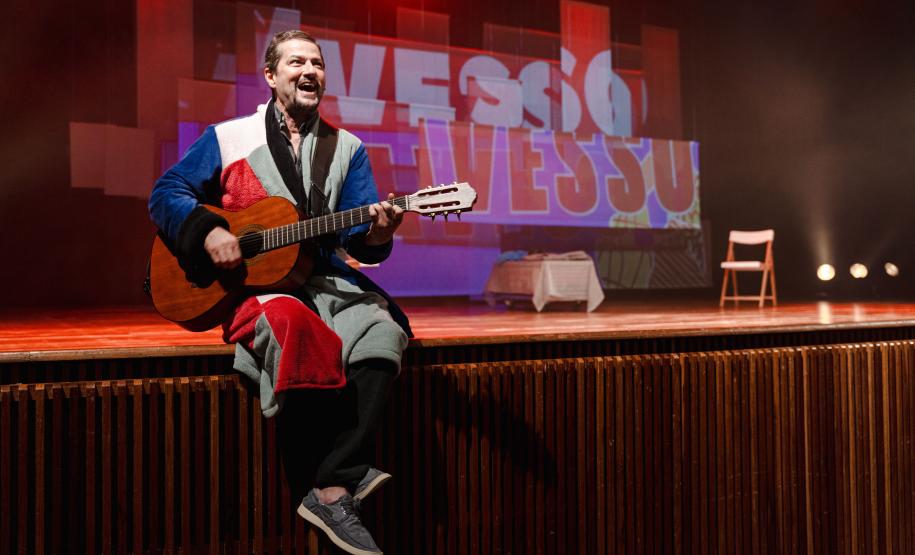 “Avesso do Avesso” reúne no palco pela primeira vez Heloisa Périssé e Marcelo Serrado no Teatro guaíra
