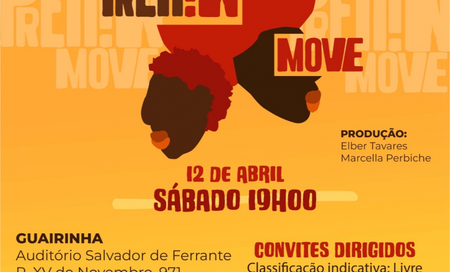 "Preti!n Move" volta ao Teatro Guaíra para celebrar a cultura preta