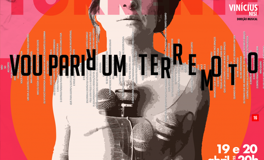 Uyara Torrente lança show-cênico com músicas inéditas no Teatro Guaíra