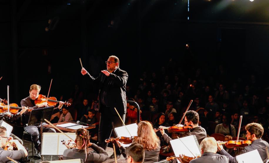 Orquestra Sinfônica do Paraná leva apresentação memorável para Araucária