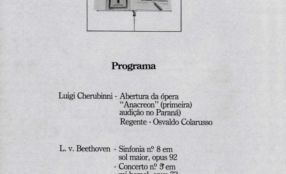 Símbolo da cultura no Estado, Orquestra Sinfônica do Paraná celebra 40 anos