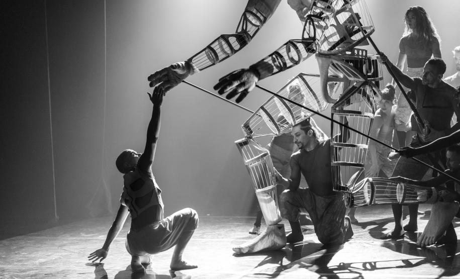 Balé Teatro Guaíra se apresenta no Teatro Sérgio Cardoso com o espetáculo “Contraponto”