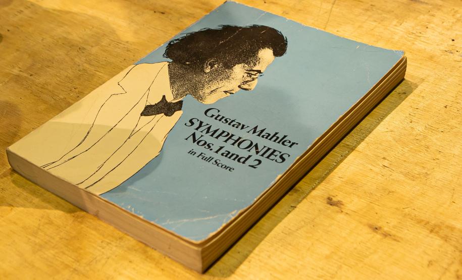 Ensaio da Orquestra Sinfônica do Paraná no Teatro Guaira.