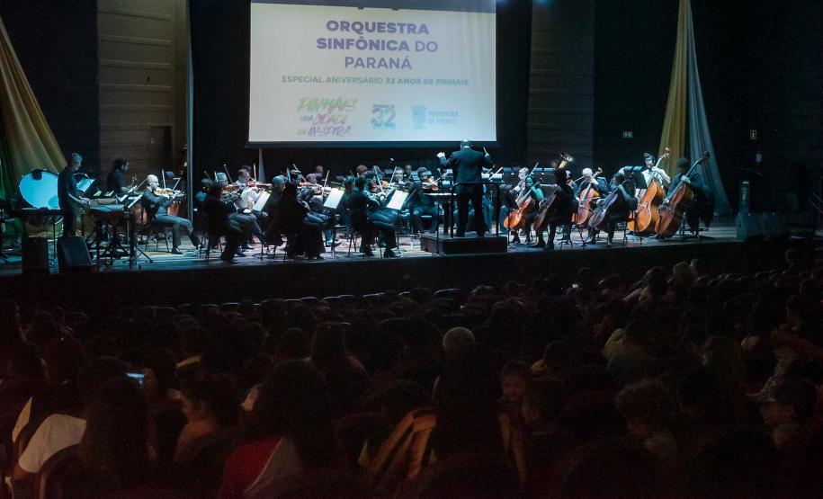 Projeto que leva Orquestra Sinfônica do Paraná para fora do Guaíra forma novas plateias