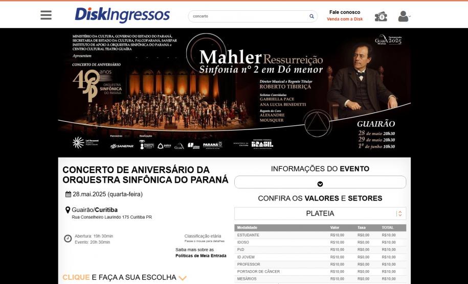 Teatro Guaíra anuncia nova empresa responsável pela bilheteria dos corpos artísticos