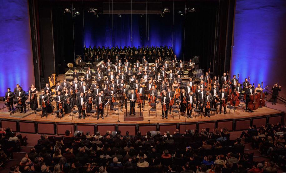 Concertos: mais de 6 mil pessoas celebram os 40 anos da Orquestra Sinfônica do Paraná