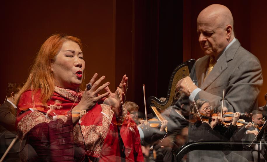 Público de mais de quatro mil pessoas lotam o Guairão no Segundo Concerto da Série Ouro da Orquestra Sinfônica do Paraná