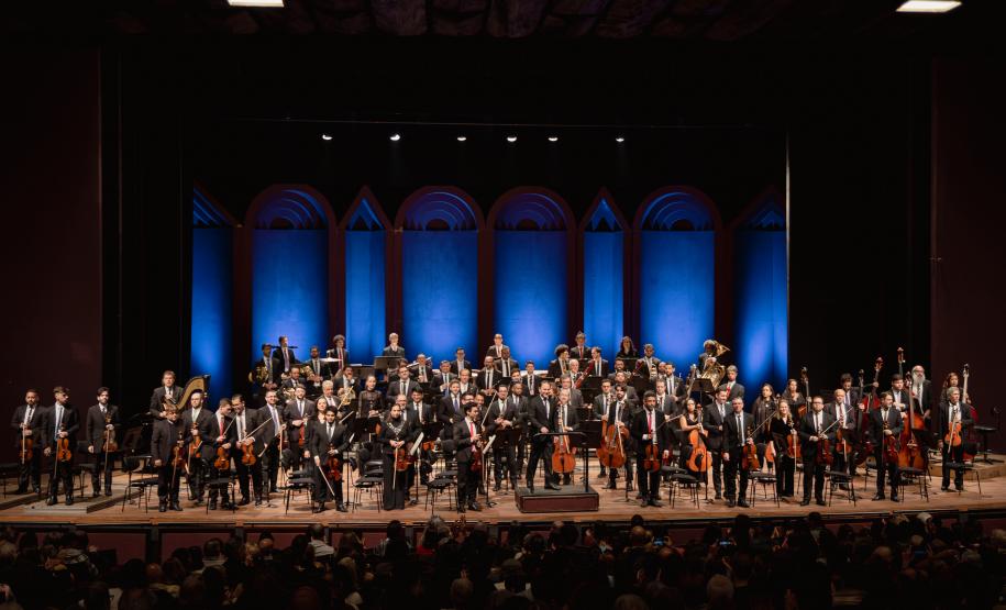 Mais de 1,3 mil pessoas assistem ao Concerto da Orquestra Sinfônica do Paraná com obras de Prokofiev