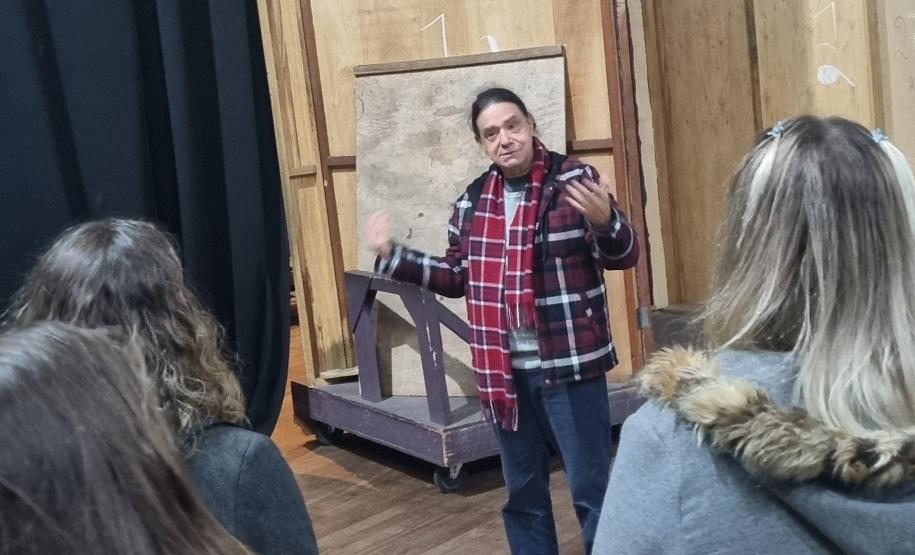 Centro Cultural Teatro Guaíra recebe especialista em acústica para consultoria