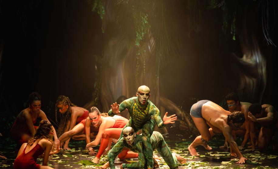 Festival Primavera apresenta espetáculo inspirado na lenda das Cataratas do Iguaçu, no Teatro Guaíra